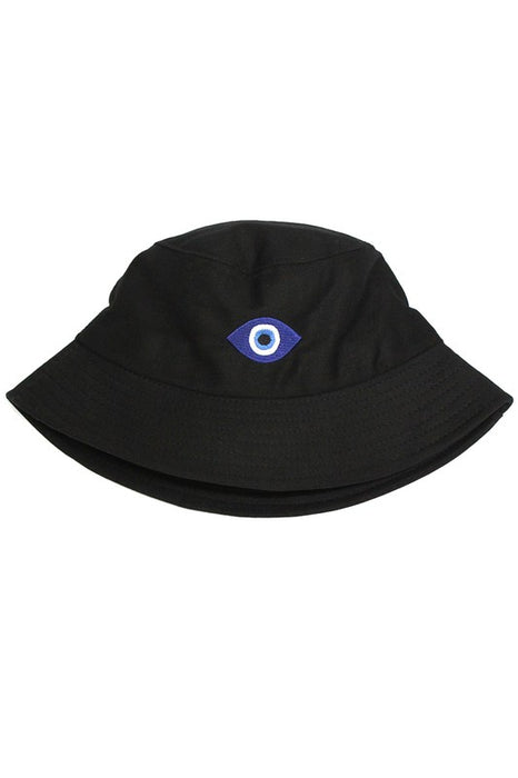 Evil Eye Black Bucket Hat